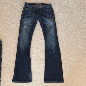 BKE Dark Indigo Boot Cut Jeans